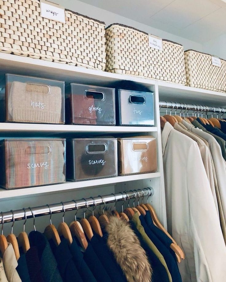 20 Great Ways to Create an Organized Wardrobe Oasis